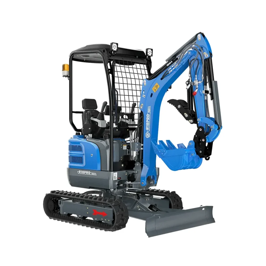 Rippa R18 Pro minigrävare 1,8 ton med hytt