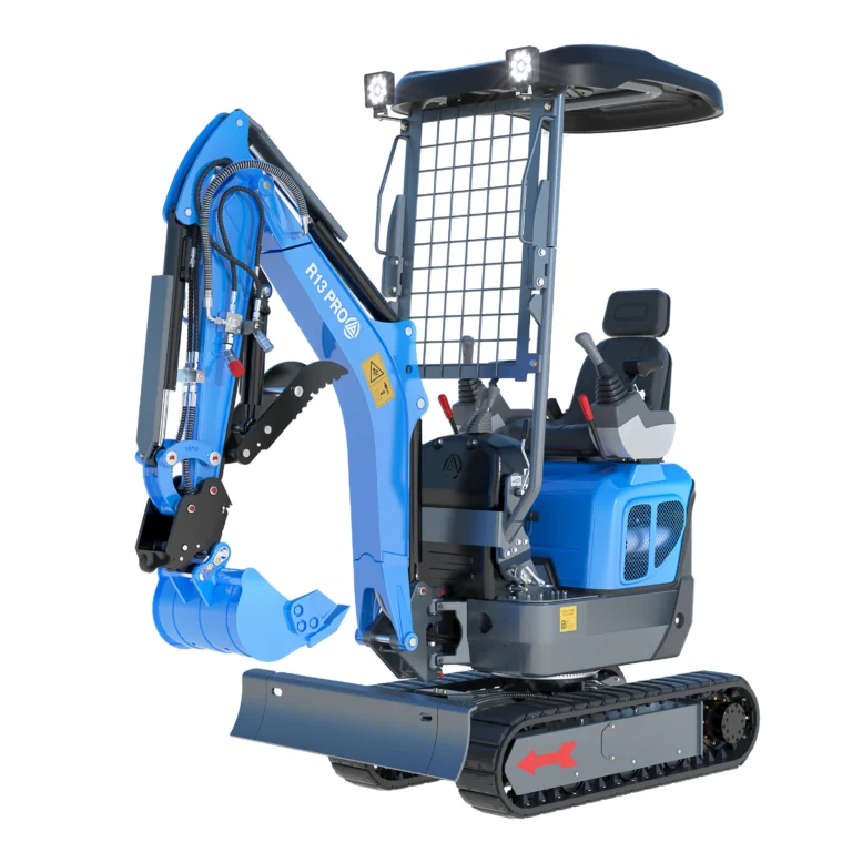 Rippa R13 Pro minigrävare 1,3 ton med Kubota-motor