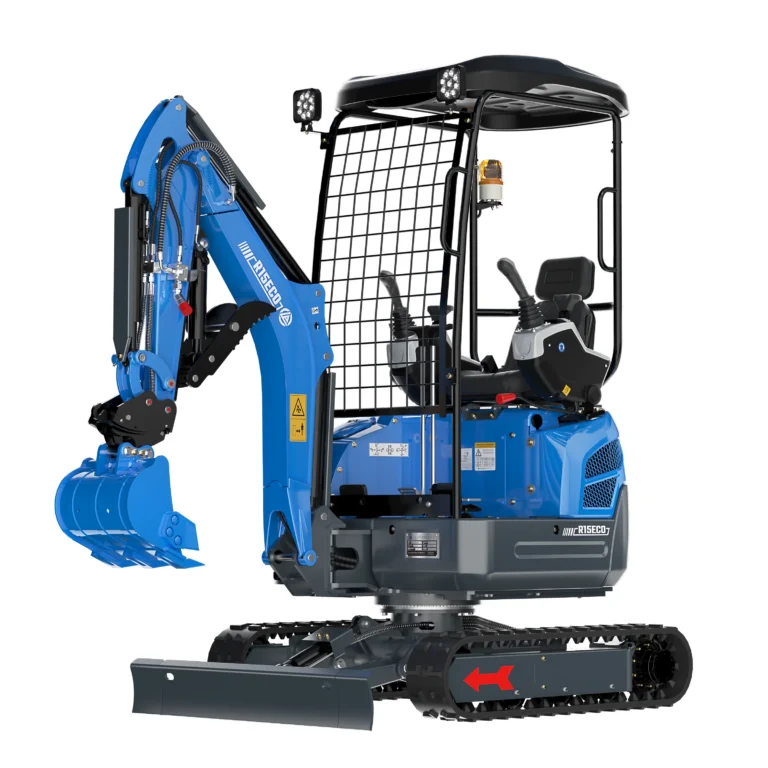 Rippa R15 ECO minigrävare 1,5 ton med tak och schaktblad