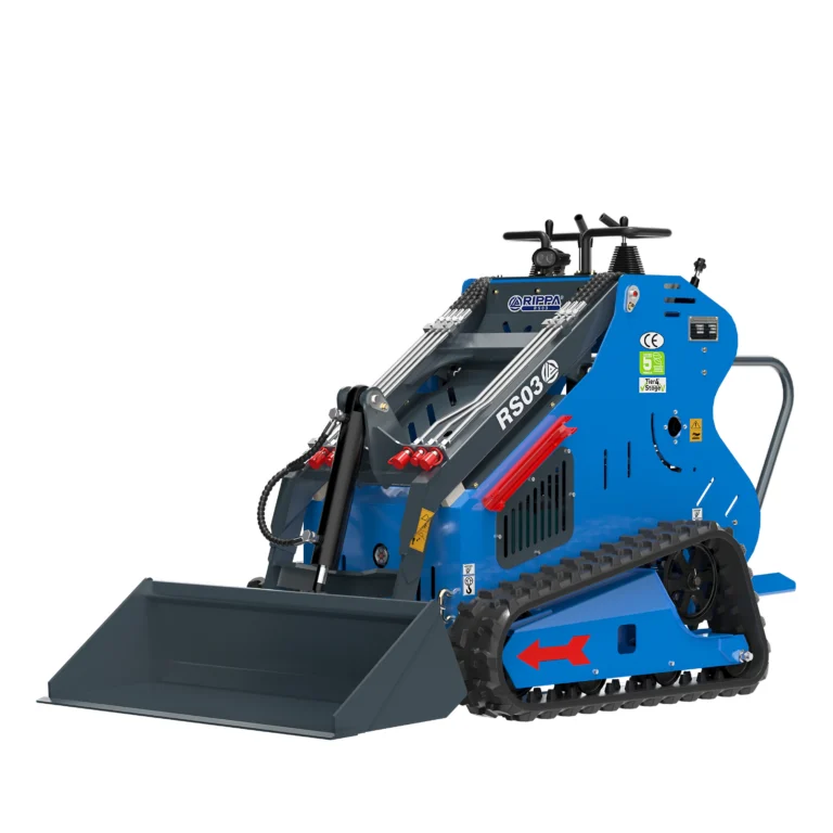 Rippa RS03 kompakt mini skid steer med skopa