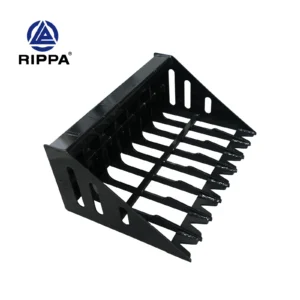 Rippa RS03 och RS06 sorteringsskopa för skid steer och materialhantering