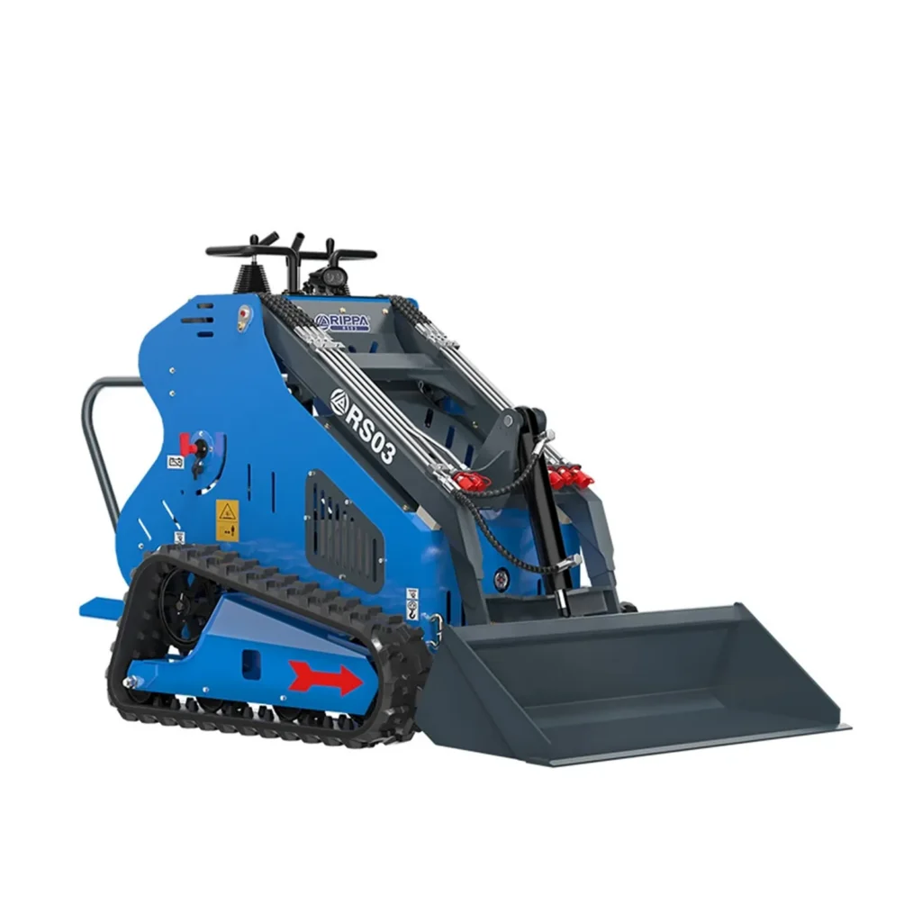 Rippa RS03 kompakt mini skid steer med skopa